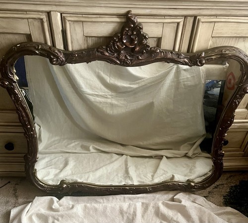 Ornate brown framed - ornate,