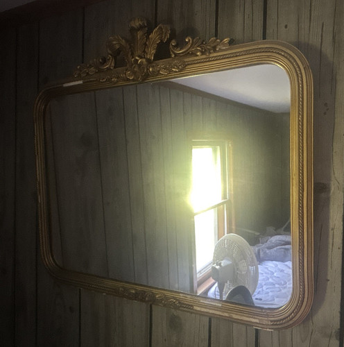 Ornate gold framed - ornate, rectangular