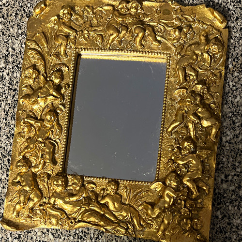 Ornate gold framed rectangular - ornate,