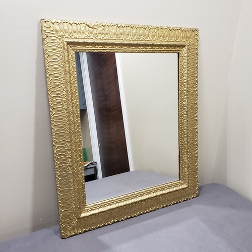Vintage ornate wall mirror - vintage,