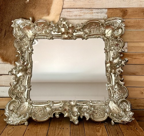 Vintage ornate silver - vintage, baroque