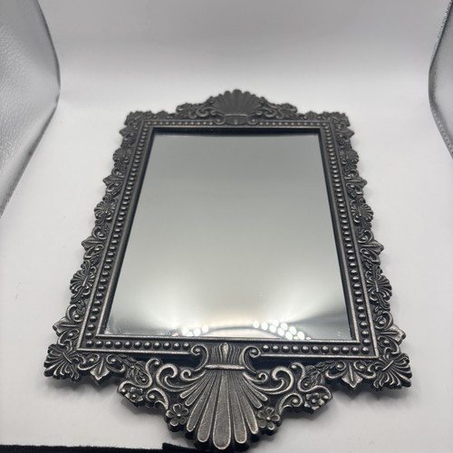 Vintage ornate silver wall - silver,