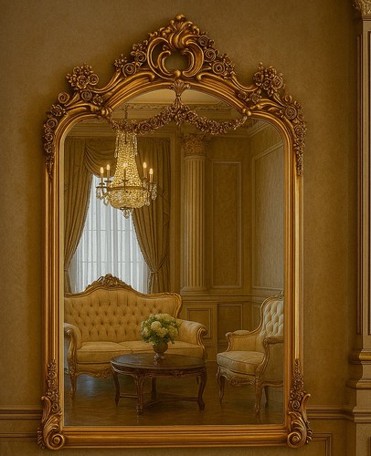 Magnificent ornate gold wall - magnificent,