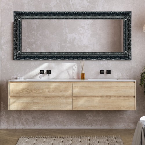 Mirror and frame handmade - frame, cube