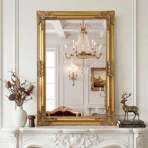 Vintage gold mirror for - vintage,
