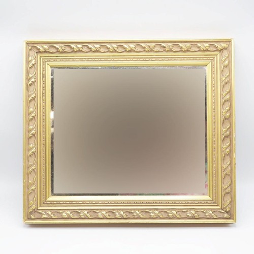 Ornate gold framed wall mirror - ornate,