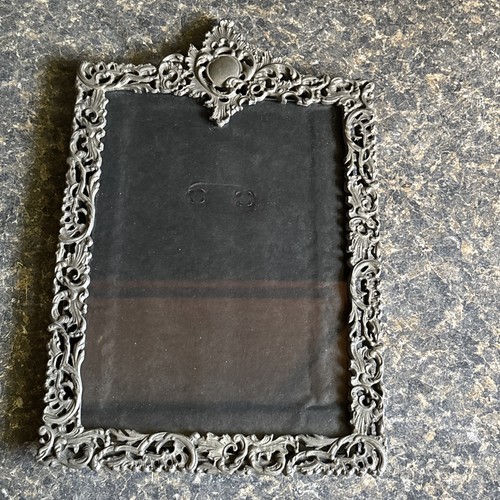 Black ornate rectangular - black,