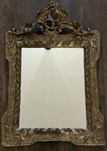 Vintage gilt rectangle wall - gilt,