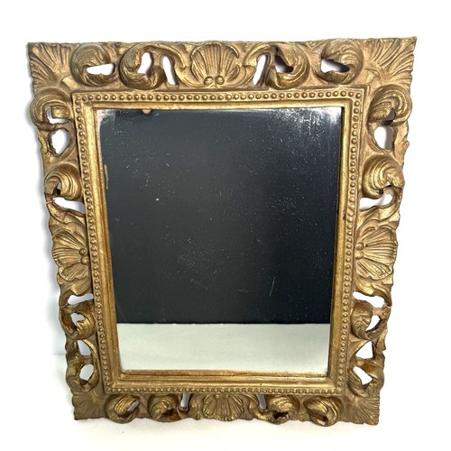 Gilt gold victorian mirror - gilt,