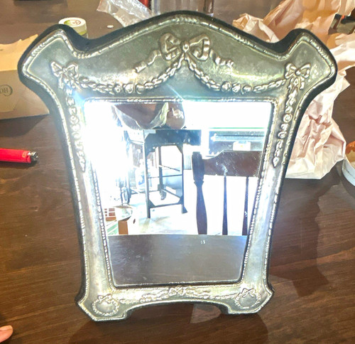 Ornate silver tone - ornate, silver-tone