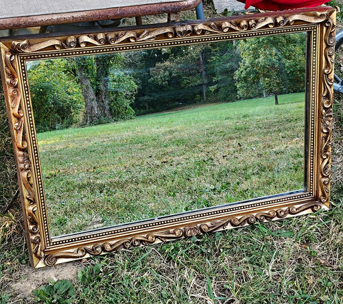 Vintage hollywood regency gold - vintage,